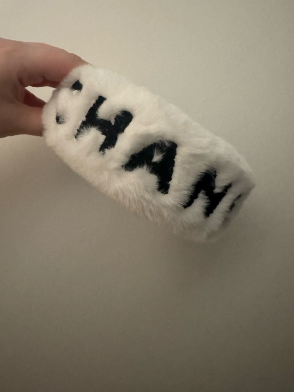 Fashion White Faux Fur Headband
